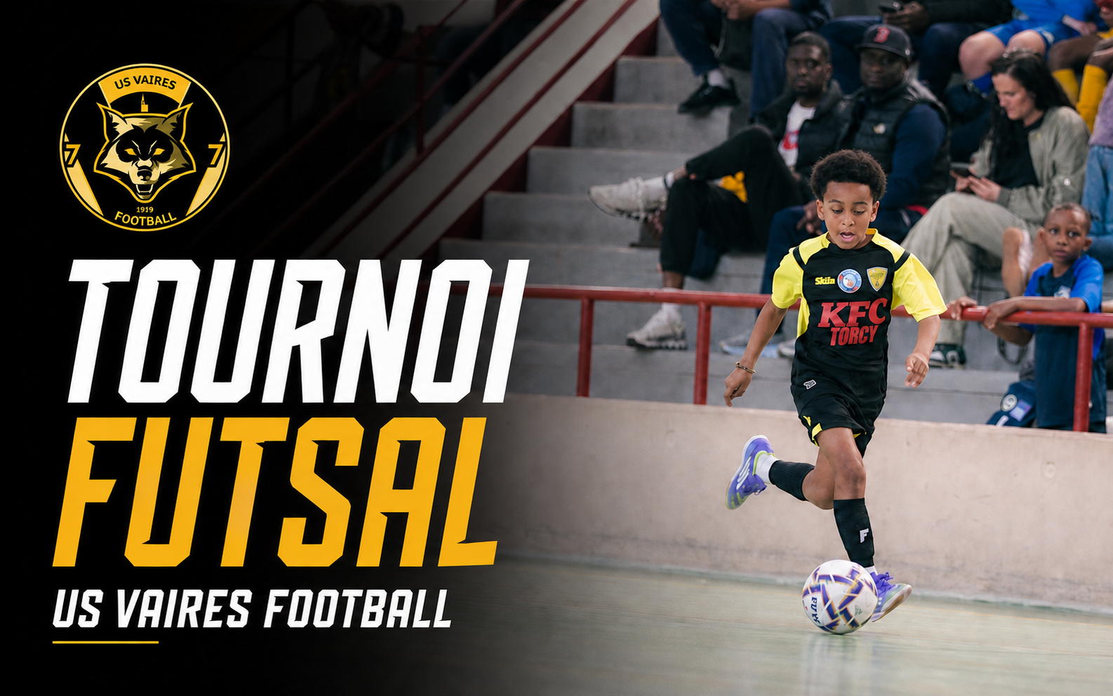 Création officielle du tournoi futsal de l'US Vaires