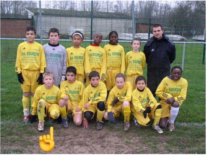 Équipe benjamins de l'US Vaires lors de la saison 2006-2007