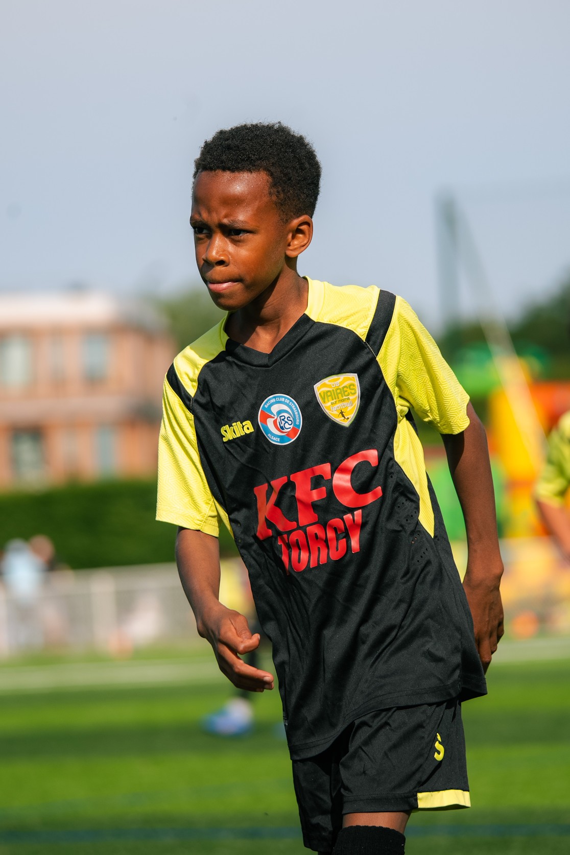 Jeune joueur pendant la KFC Cup