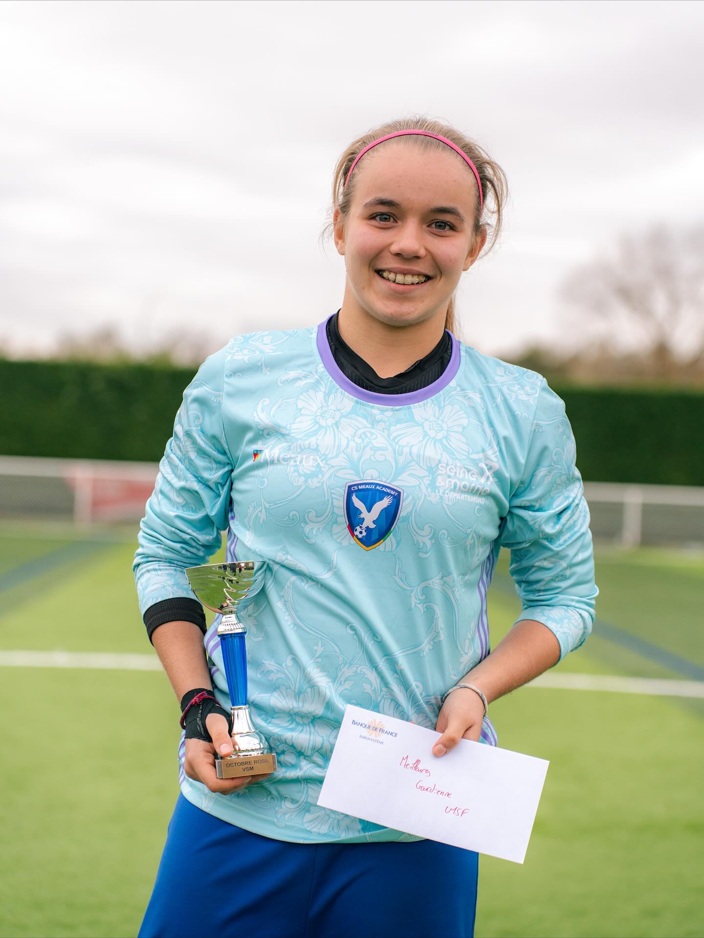 Meilleure gardienne U15F du tournoi Octobre Rose 2025