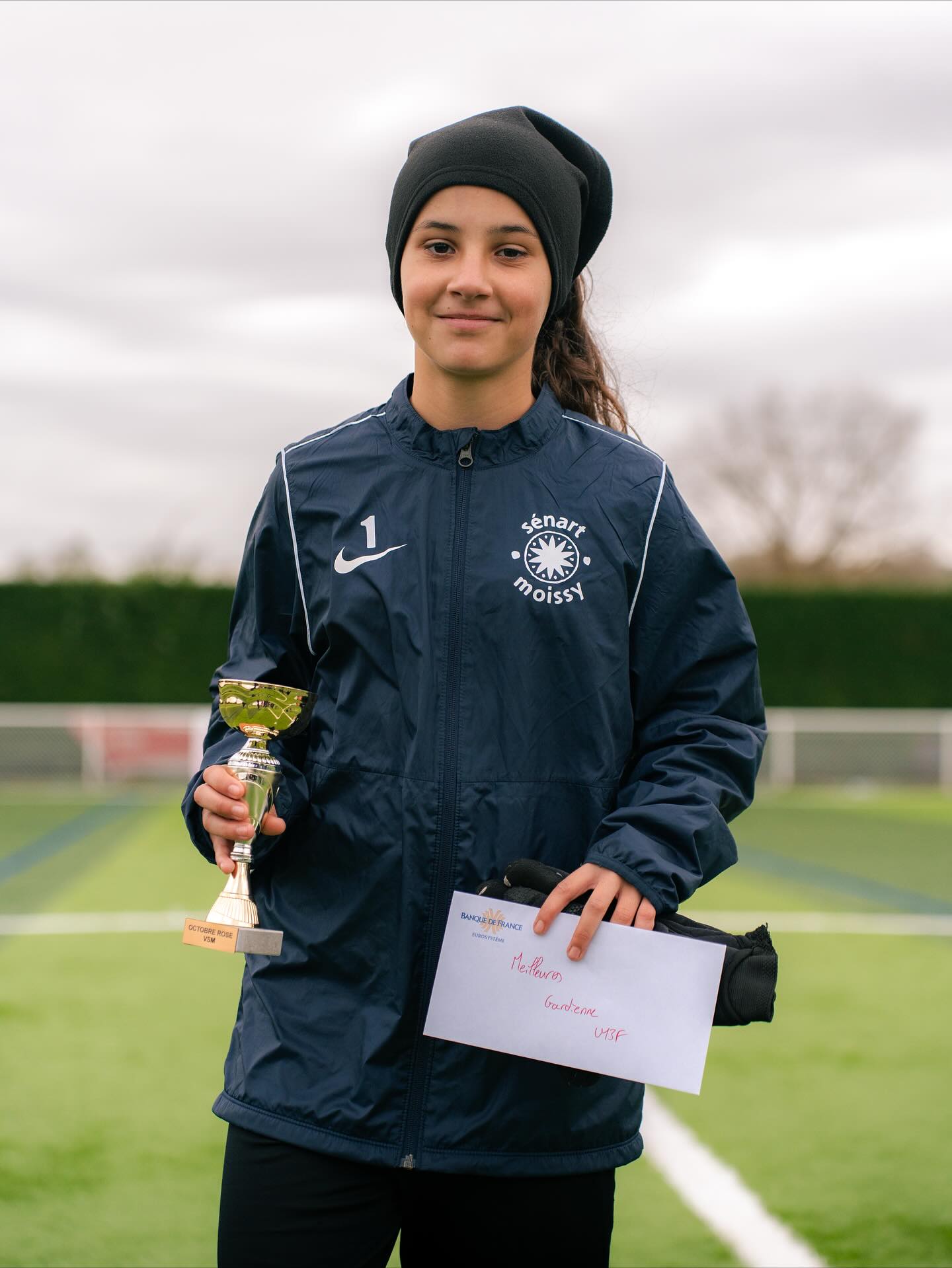 Meilleure gardienne U13F du tournoi Octobre Rose 2025