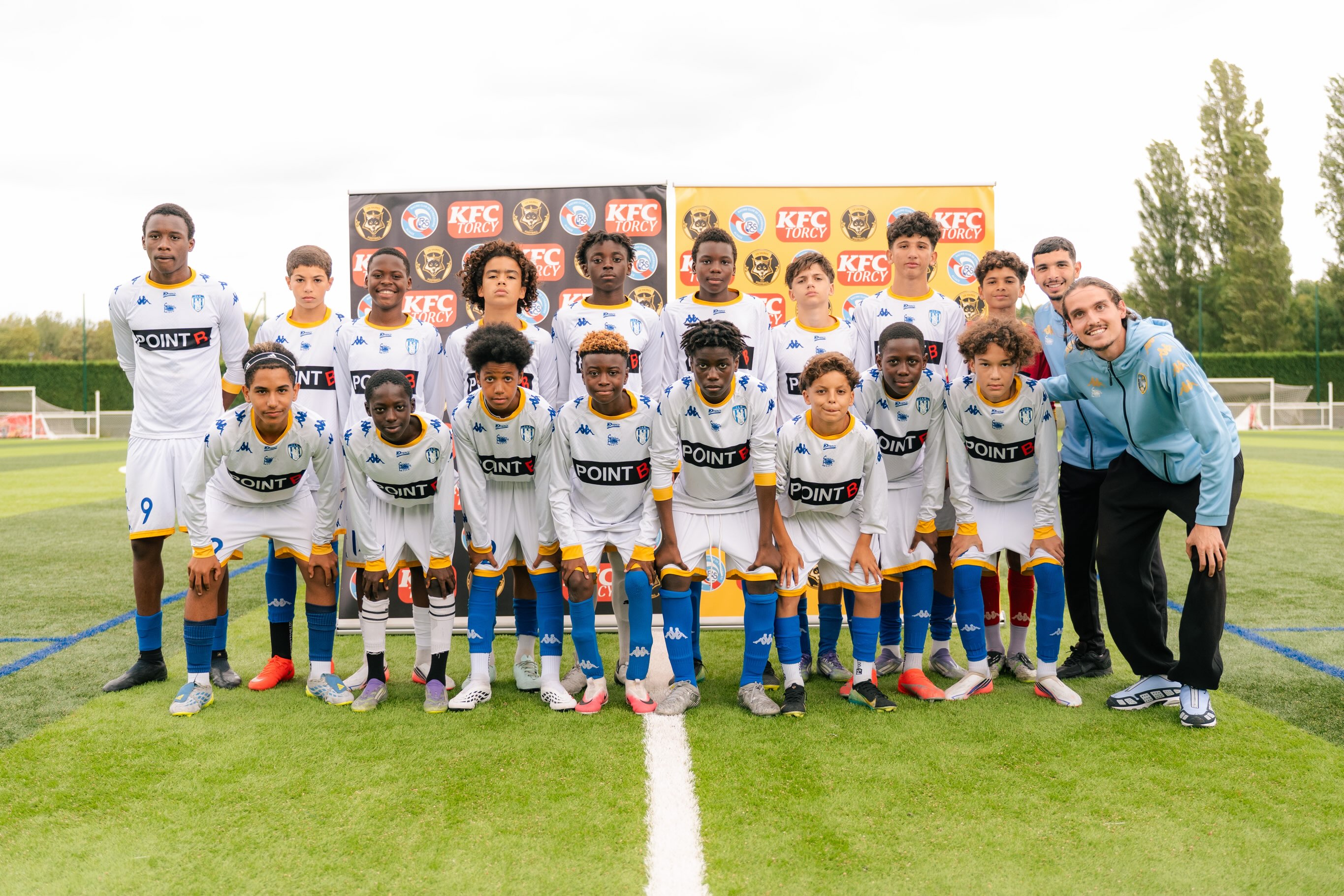Photo d'une équipe participante à la Paname Cup U14 2026